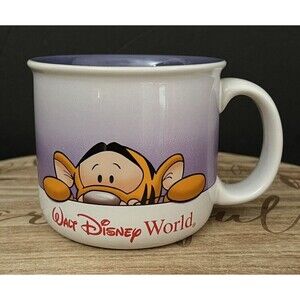 Walt Disney World Purple Tigger Peek-a-Boo Coffee Mug